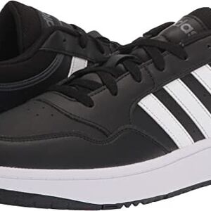 Adidas Men's Black and White Sneakers
